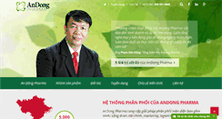 Desktop Screenshot of andongpharma.com.vn
